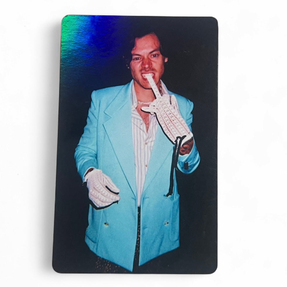 HS Photocard Blue Suit With Glove
