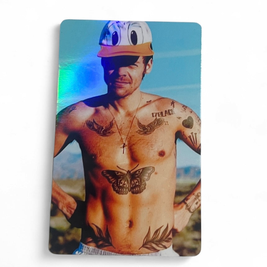 HS Disco No Shirt Duck Cap Photocard