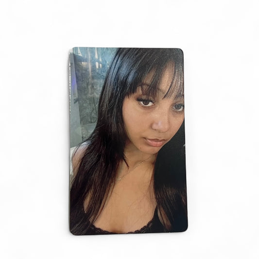 Pink Pantheress Photocard.