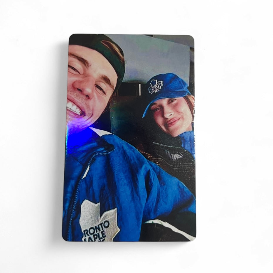 Hailey Bieber X Justin Bieber Photocard