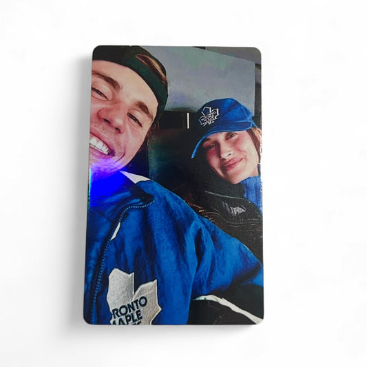 Hailey Bieber X Justin Bieber Photocard