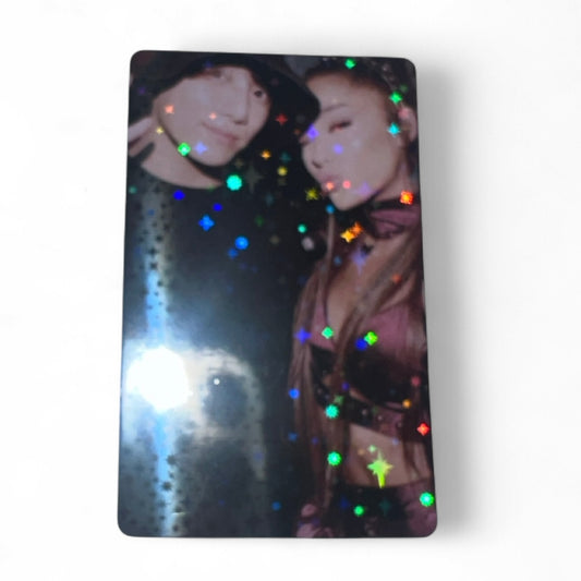 Ariana Grande X Jungkook Photocard