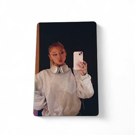 Ariana Grande Photocard Mirror Selfie