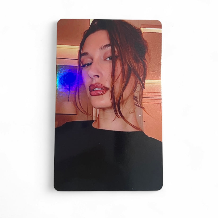 Hailey Bieber Photocard
