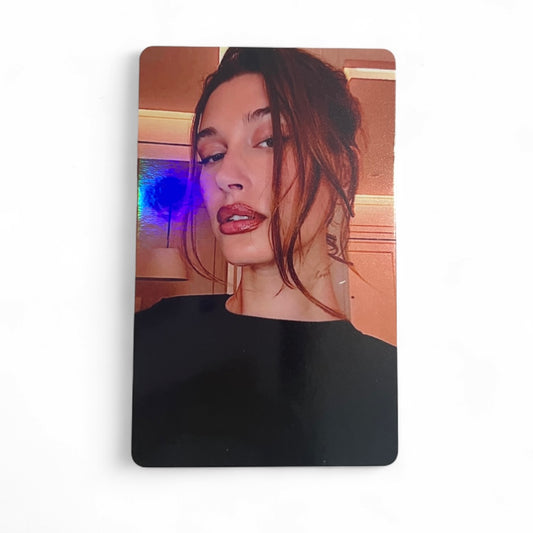 Hailey Bieber Photocard