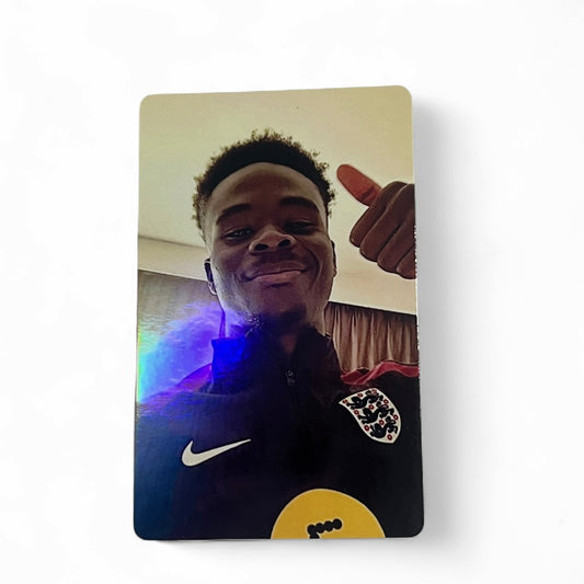 Bukayo Saka Photocard
