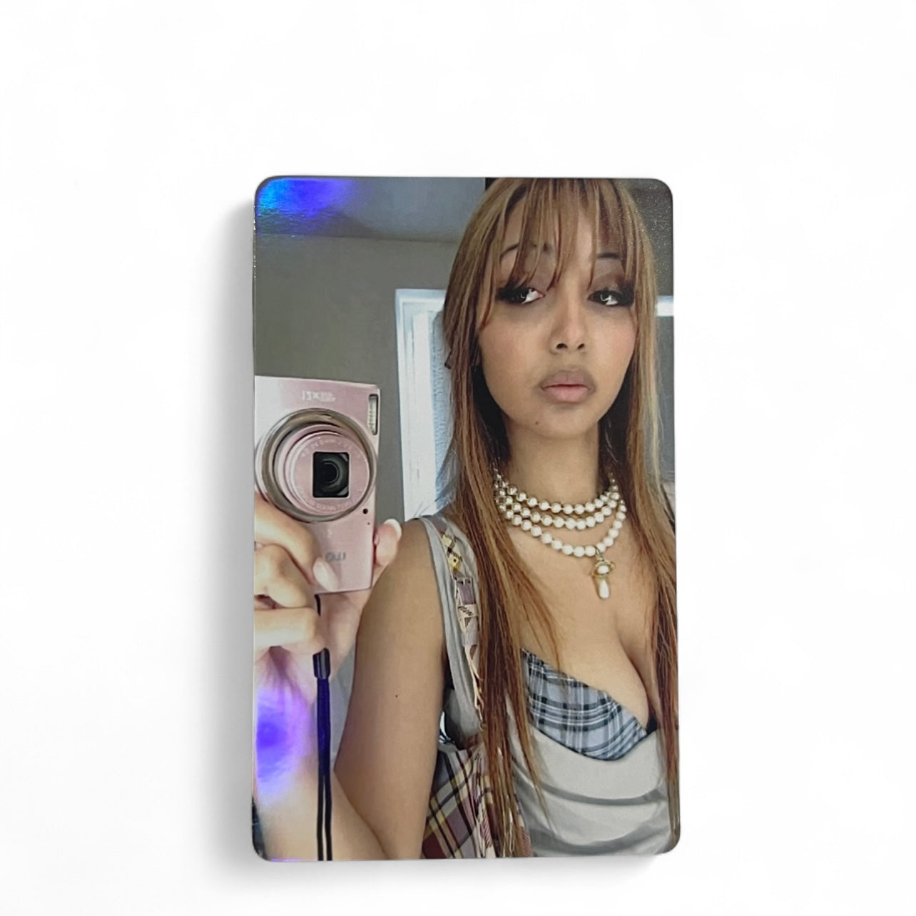 Pink Pantheress Photocard.