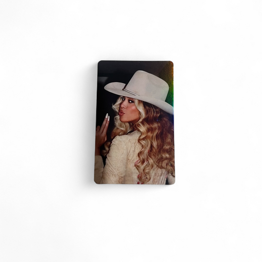 Beyoncé Photocard Cowgirl