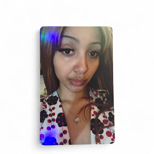 Pink Pantheress Photocard.