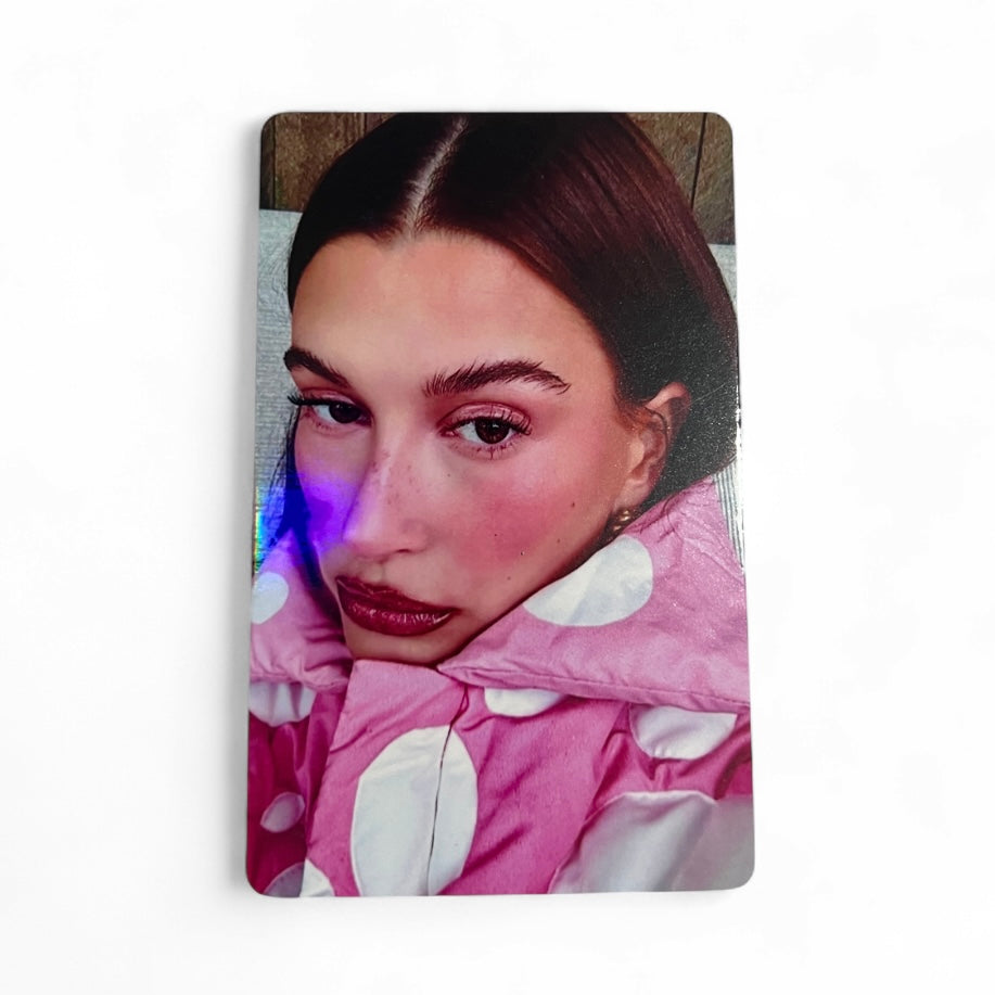Hailey Bieber Photocard